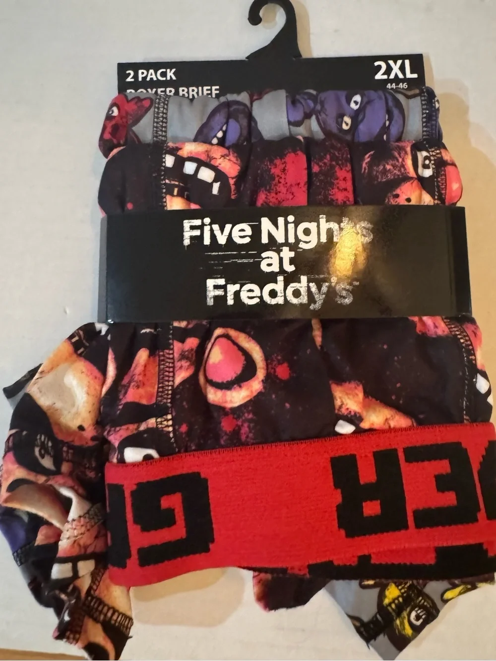Five Nights at Freddy’s Men's Boxer Briefs, 2-Pack